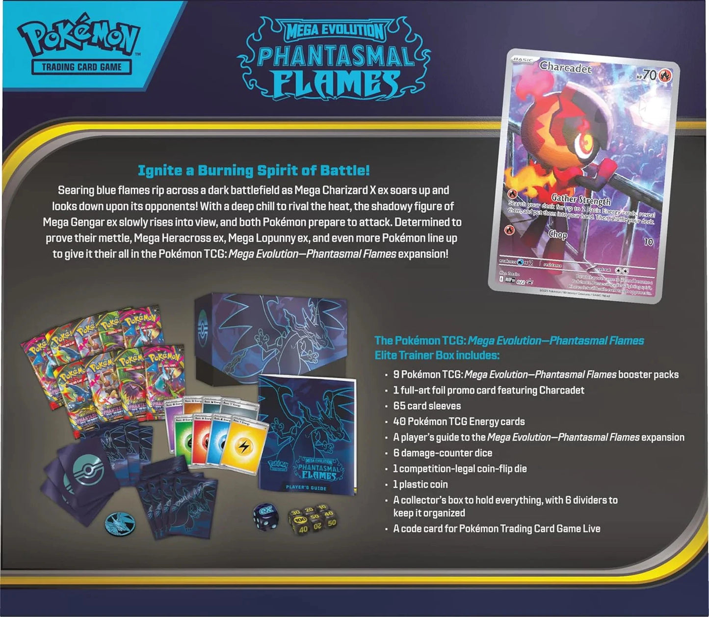 Phantasmal Flames  - Llamas Fantasmales - Elite Trainer Box